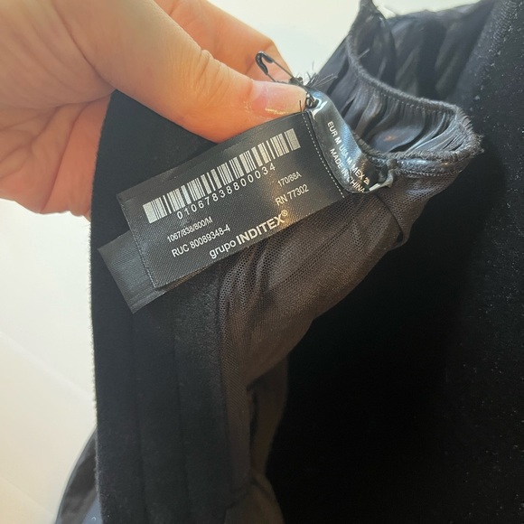 NWT Zara Strapless Dress with Front Slit and Interior Corset Size M - Picture 11 of 16